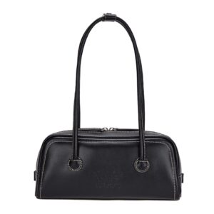 Margesherwood Soft Baguette Bag Black Plain