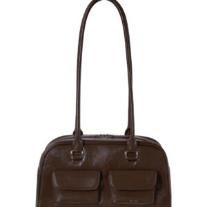 Stand Oil Chubby Bag in Maroon