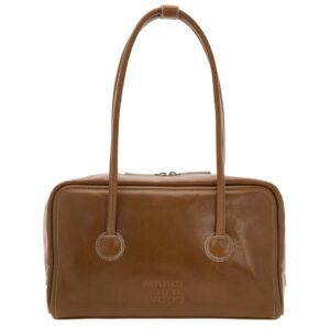 Margesherwood Soft Boston Bag Brown Crinkle