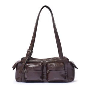 Samo Ondoh Pocket Utility Bag M Goat Chocolate